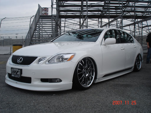 VIP GS Lexus at the Falken booth