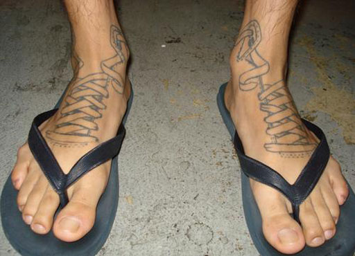 jordan tattoo. He really likes the Air Jordan